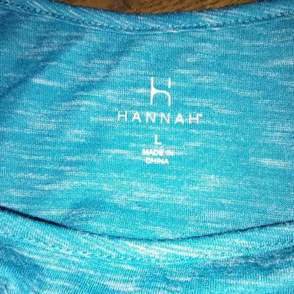 HANNAH TURQUOISE AND WHITE TUNIC - Picture 8 of 8